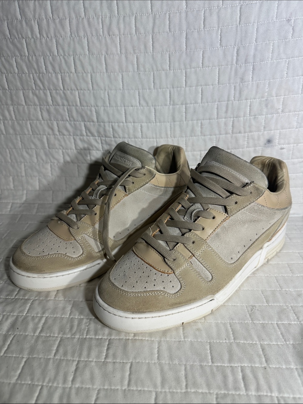 Sia Collective Retro Low Desert Sand sneaker.